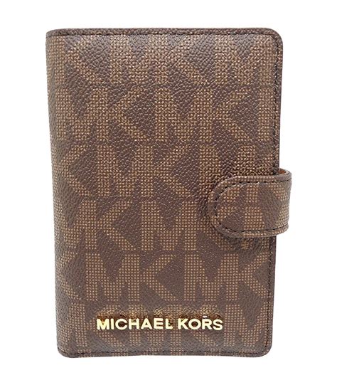 michael kors passport wallets|michael kors travel passport wallet.